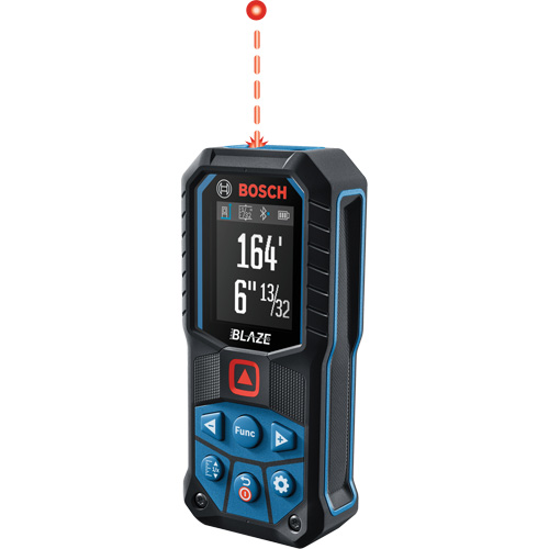 T&eacute;l&eacute;m&egrave;tre laser rouge connect&eacute; BLAZE, 0.0' - 165' (0.0 m - 50,2 m) Gamme de mesure, Num&eacute;rique (&eacute;lectronique) D. Morneault & Fils