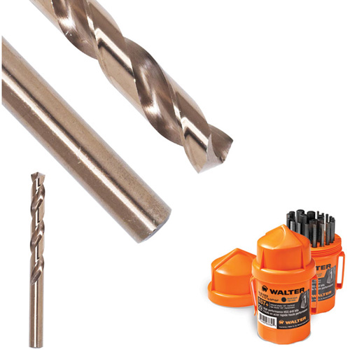 Foret s&eacute;rie courte SST+, Acier rapide, 27/64", 5-9/16" lo, 3-11/16" Cannelure, 135° Angle D. Morneault & Fils
