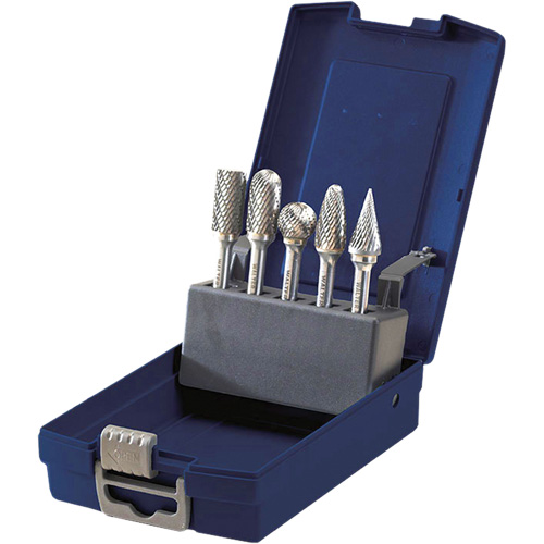 Carbide Burr Production Set, 5 Pieces D. Morneault & Fils