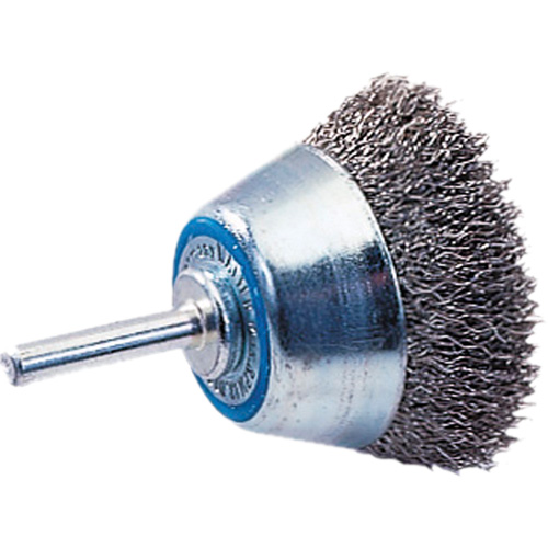 Brosse mont&eacute;e &agrave; fils ondul&eacute;s D. Morneault & Fils