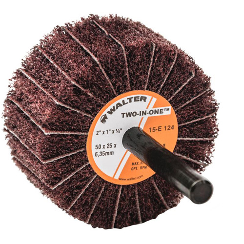 Meule &agrave; lamelles abrasives Two-In-One D. Morneault & Fils