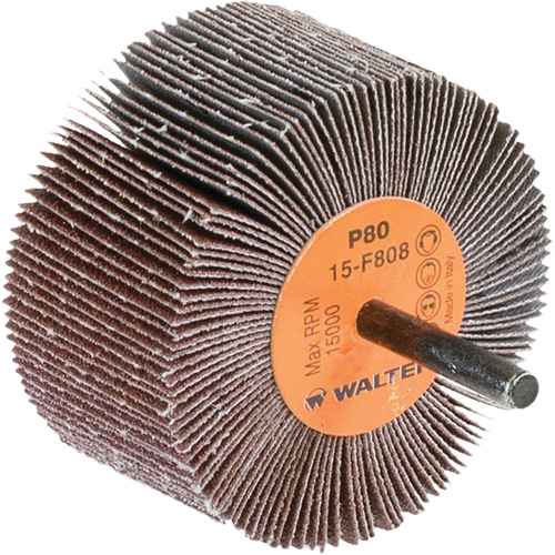 Disques &agrave; lamelles - Meules &agrave; lamelles Coolcut, Oxyde d'aluminium, Grain 80, 3" x 1-1/2" x 1/4" D. Morneault & Fils