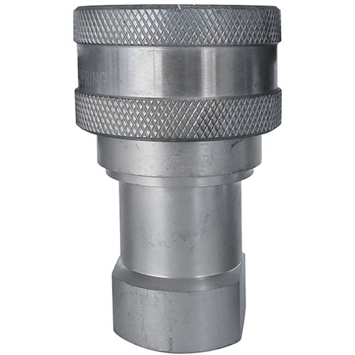 Hydraulic Quick Coupler - Stainless Steel Manual Coupler, Brass/Stainless Steel D. Morneault & Fils