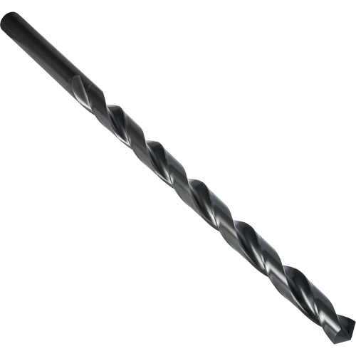 Extra Length Drill Bit, 3/16", High Speed Steel, 100 mm Flute, 118° Point D. Morneault & Fils