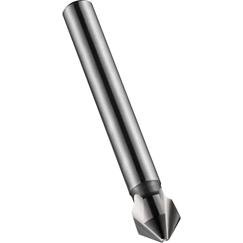Fraise conique, 25,0 mm, Acier rapide, Angle de 90°, 3 cannelures D. Morneault & Fils