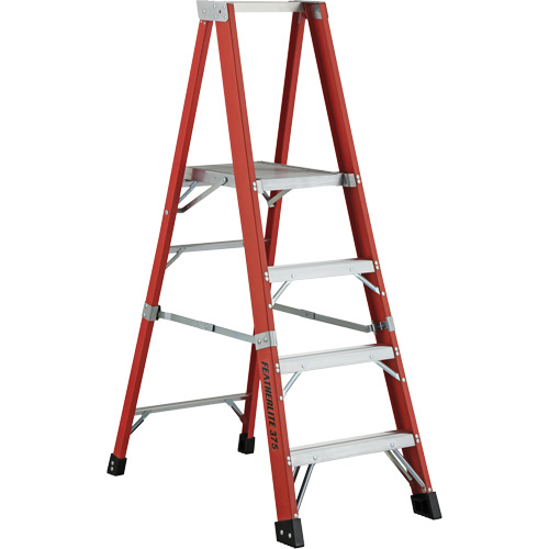 Industrial Extra Heavy-Duty Platform Stepladder (6500 AA Series), 8', 375 lbs. Cap. D. Morneault & Fils