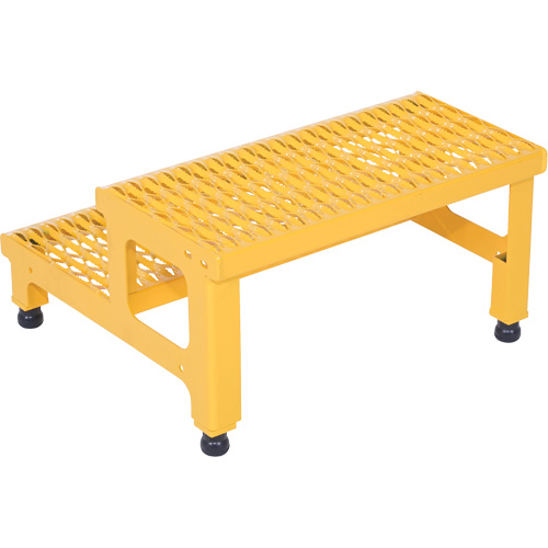 Plate-forme ajustable Step-Mate, 2 marche(s), 23-13/16" la x 22-7/8" lo x 15-1/4" h, Capacit&eacute; 500 lb D. Morneault & Fils