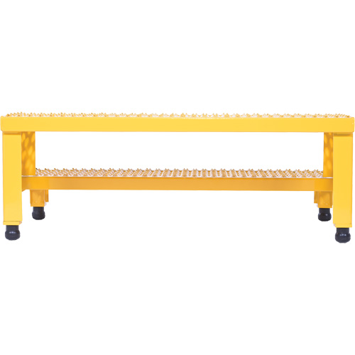 Adjustable Step-Mate Stand, 2 Step(s), 36-3/16" W x 22-7/8" L x 15-1/4" H, 500 lbs. Capacity D. Morneault & Fils