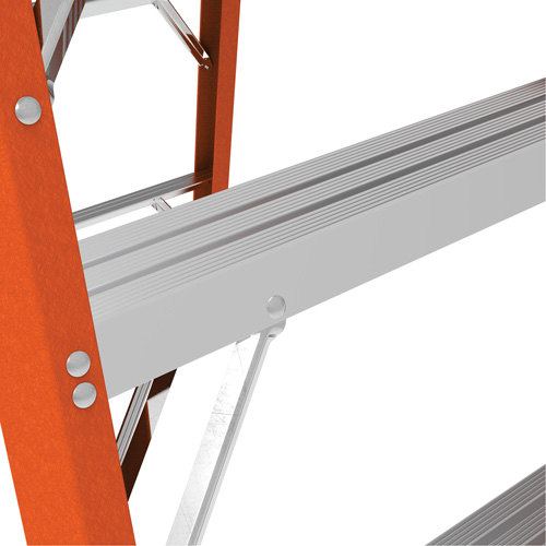 Safespace Platform Step Ladder, 3', 300 lbs. Cap. D. Morneault & Fils