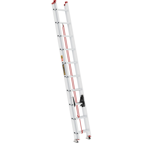 Jobsite Series Extension Ladder, 200 lbs. Cap., 20' H, Grade 3 D. Morneault & Fils