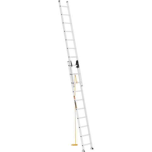 Jobsite Series Extension Ladder, 225 lbs. Cap., 20' H, Grade 2 D. Morneault & Fils