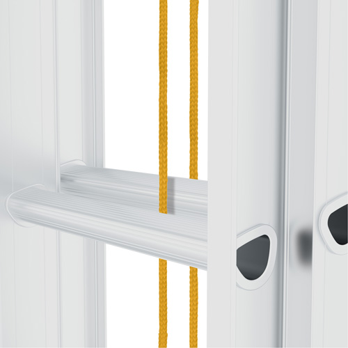 Jobsite Series Extension Ladder, 225 lbs. Cap., 24' H, Grade 2 D. Morneault & Fils