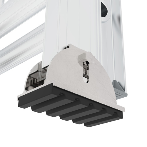 Jobsite Series Extension Ladder, 225 lbs. Cap., 24' H, Grade 2 D. Morneault & Fils