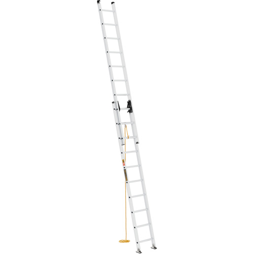 Jobsite Series Extension Ladder, 225 lbs. Cap., 32' H, Grade 1 D. Morneault & Fils