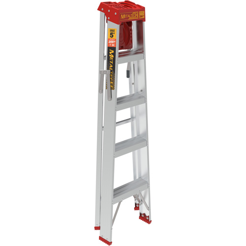 Step Ladder with Paint Tray, 5', Aluminum, 200 lbs. Capacity, Type 3 D. Morneault & Fils