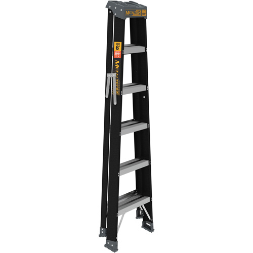 Step Ladder, 6', Fibreglass, 250 lbs. Capacity, Type 1 D. Morneault & Fils