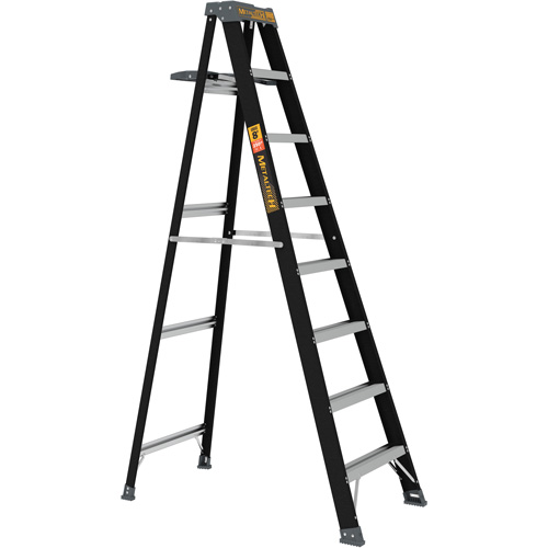 Step Ladder with Paint Tray, 8', Fibreglass, 250 lbs. Capacity, Type 1 D. Morneault & Fils