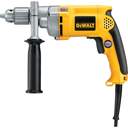 Drill, 1/2" Chuck, 8.5 A, 120 V, 0-850 RPM, Keyed Chuck D. Morneault & Fils