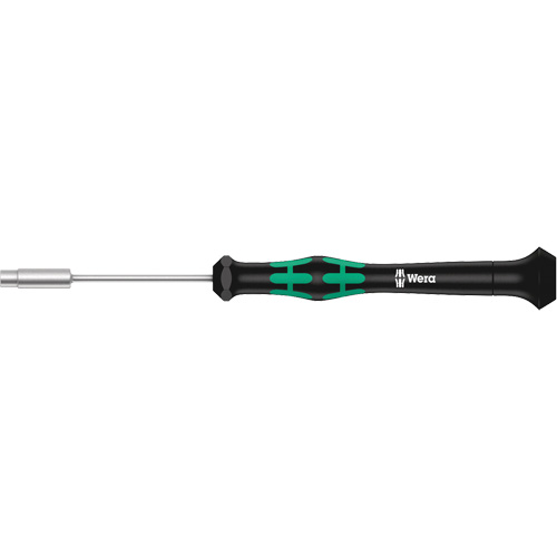 Micro Socket Screwdriver, 9/64" Drive, 6-3/16" L, Non Magnetic D. Morneault & Fils