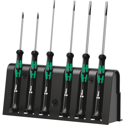 Micro Series Screwdriver Set with Rack, 6 Pcs. D. Morneault & Fils