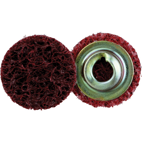 Disque de conditionnement de surface &agrave; remplacement rapide Standard Abrasives, 3/4" dia., Grain Moyen, Oxyde d'aluminium D. Morneault & Fils