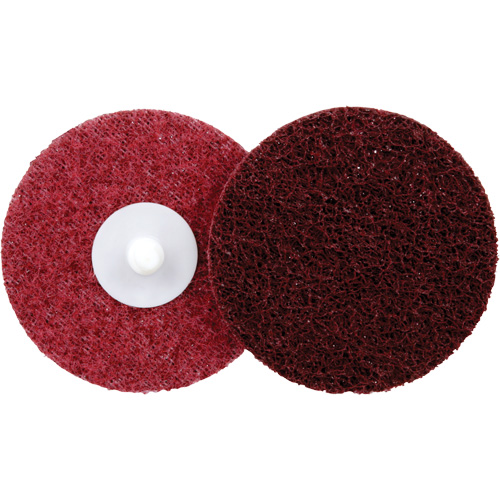 Disque de conditionnement de surface &agrave; remplacement rapide Standard Abrasives, 3" dia., Grain Moyen, Oxyde d'aluminium D. Morneault & Fils