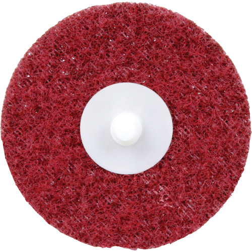 Disque de conditionnement de surface &agrave; remplacement rapide Standard Abrasives, 3" dia., Grain Moyen, Oxyde d'aluminium D. Morneault & Fils