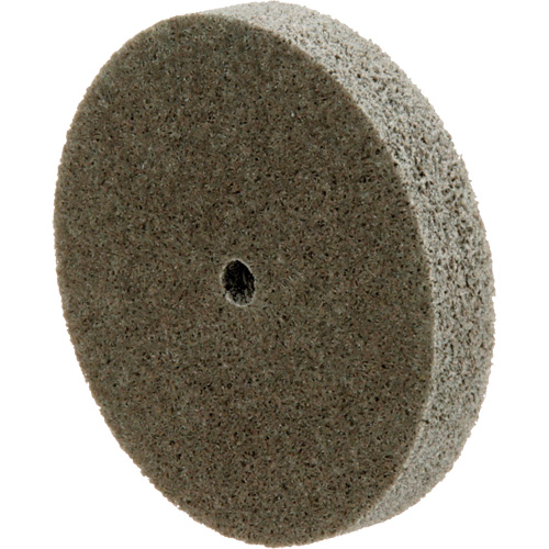 Disque unitaris&eacute; Standard Abrasives, 3" x 1/2", Arbre de 1/4", Grain de Moyen, Oxyde d'aluminium D. Morneault & Fils
