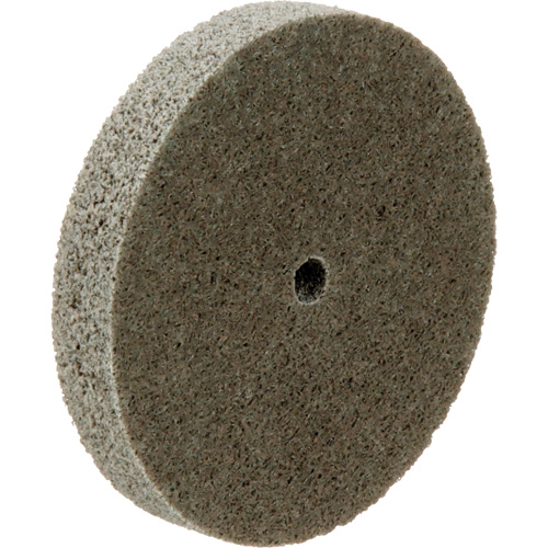 Disque unitaris&eacute; Standard Abrasives, 3" x 1/2", Arbre de 1/4", Grain de Moyen, Oxyde d'aluminium D. Morneault & Fils