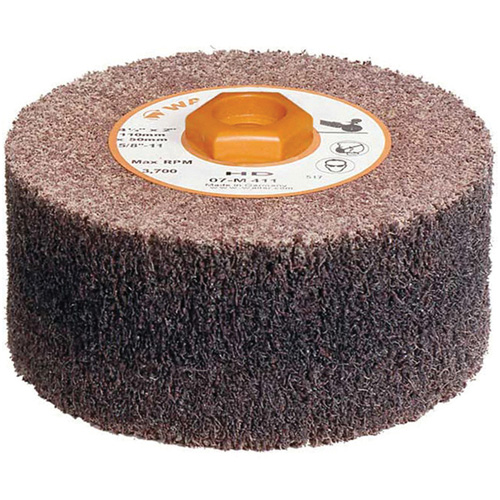 Tambour Blendex &agrave; haute densit&eacute;, 4-1/2" dia. x 2" la, 5/8"-11 Arbre, Grain HD D. Morneault & Fils