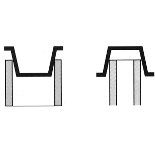 Plastic End Cap, 1/2" Dia. D. Morneault & Fils