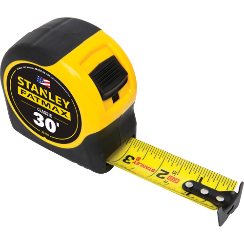 FatMax&reg; Classic Tape Measure, 1-1/4" x 30', Imperial Graduations D. Morneault & Fils