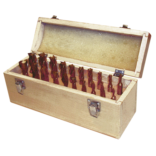 Jeu de fraises cylindriques deux tailles D. Morneault & Fils