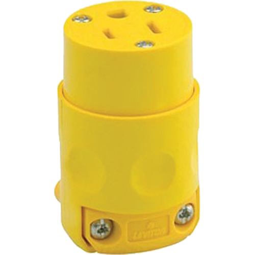 Connecteur &agrave; lame droite de qualit&eacute; commerciale, 5-15R, Plastique D. Morneault & Fils