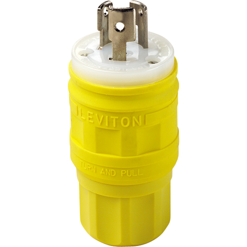 Dispositif verrouillable de qualit&eacute; industrielle, Plastique, 15 A, 125 V, L5-15P D. Morneault & Fils