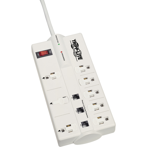 Protect-It Surge Suppressors, 8 Outlets, 2160, 1800 W, 8' Cord D. Morneault & Fils