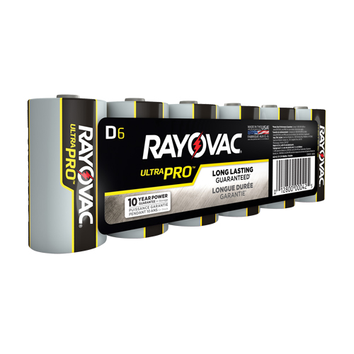 Ultra PRO Industrial Batteries, D, 1.5 V D. Morneault & Fils