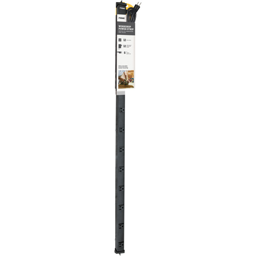 4' Power Strip, 12 Outlet(s), 6', 125 V D. Morneault & Fils