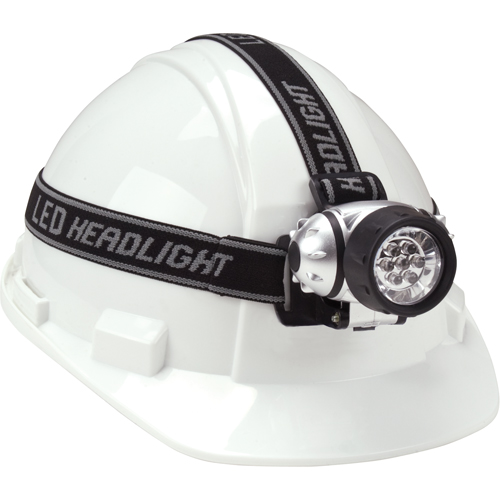 Headlamp, LED, 28 Lumens, 20 Hrs. Run Time, AAA Batteries D. Morneault & Fils