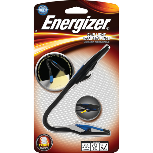 Clip Light, LED, 11 Lumens, CR2032 Batteries D. Morneault & Fils