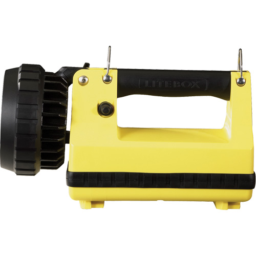 E-Flood&reg; LiteBox&reg; Lantern, LED, 615 Lumens, 8 Hrs. Run Time, Rechargeable Batteries, Included D. Morneault & Fils