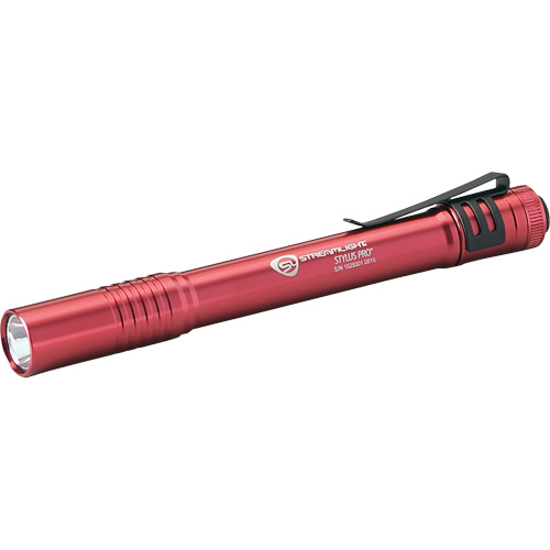 Lampe stylo Stylus Pro, DEL, 100 lumens, Corps en Aluminium, piles AAA, Compris D. Morneault & Fils