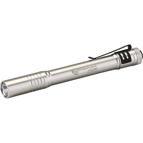 Stylus Pro&reg; Pen Light, LED, 100 Lumens, Aluminum Body, AAA Batteries, Included D. Morneault & Fils