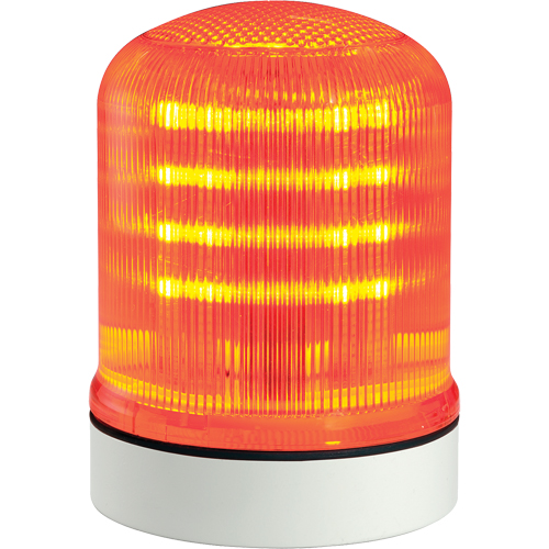 Streamline&reg; Modular Multifunctional LED Beacons, Continuous/Flashing/Rotating, Amber D. Morneault & Fils