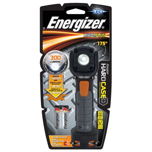 PivotPro Flashlights, LED, 300 Lumens, AA Batteries D. Morneault & Fils