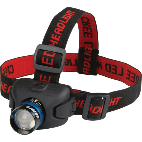 Lampe frontale Cree, DEL, 120 lumens, 6 hres de fonctionnement, piles AAA D. Morneault & Fils