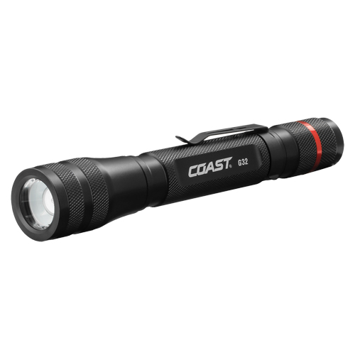 G32 Flashlight, LED, 456 Lumens, AA Batteries D. Morneault & Fils