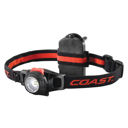 Lampe frontale HL7 , DEL, 285 lumens, 1,5 hres de fonctionnement, piles AAA D. Morneault & Fils