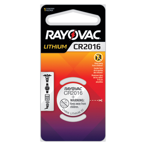 CR2016 Lithium Coin Cell Battery, 3 V D. Morneault & Fils