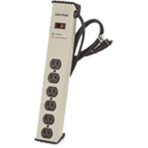 Surge Protector Strip, 6 Outlets, 900 J, 1500 W, 6' Cord D. Morneault & Fils